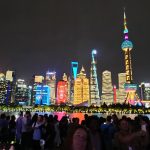 上海外滩的景色 The view from Shanghai Bund