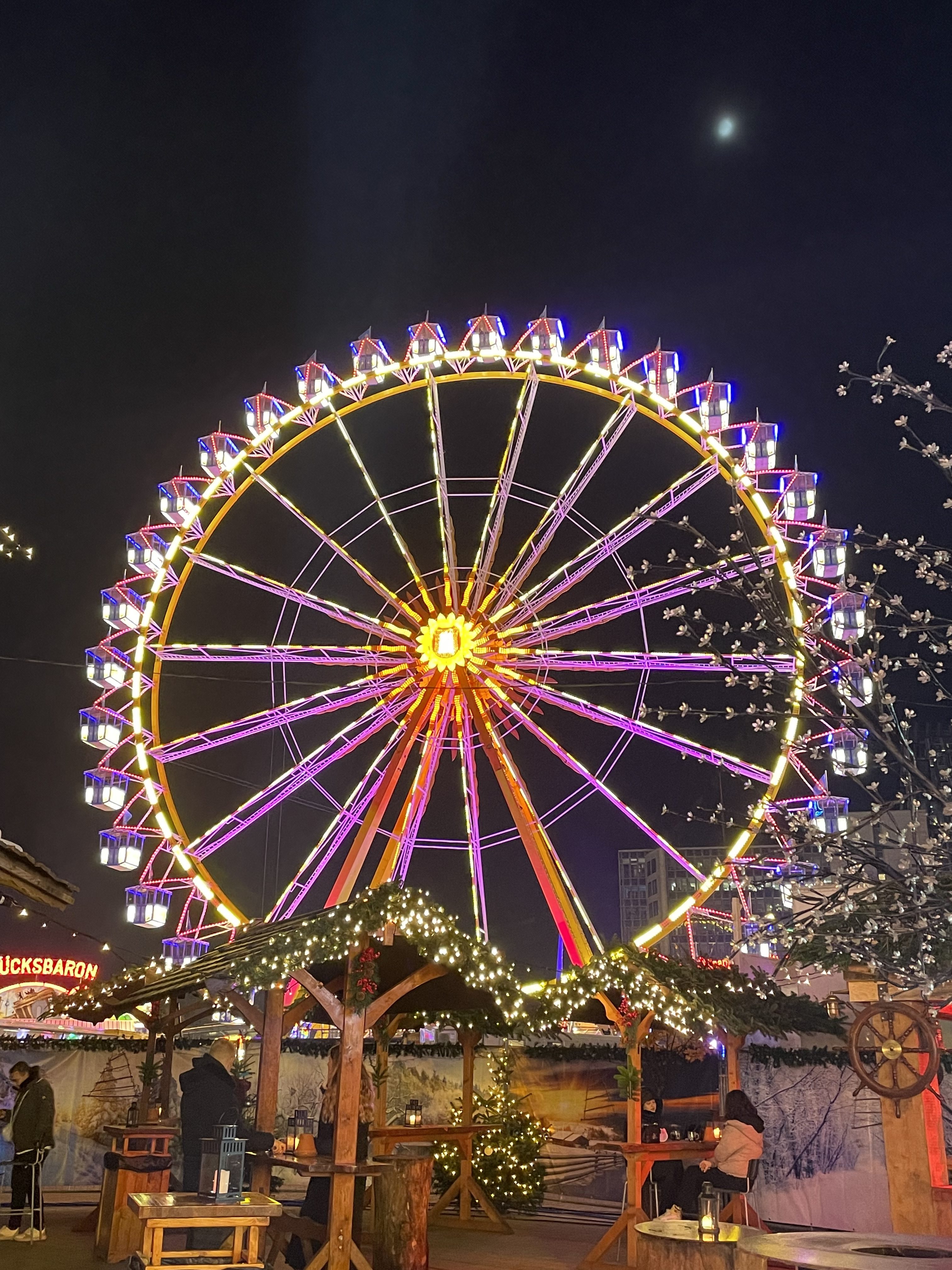 Riesenrad an dem Hamburger Dom