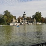 October and I'm still able to soak up the sun in Retiro