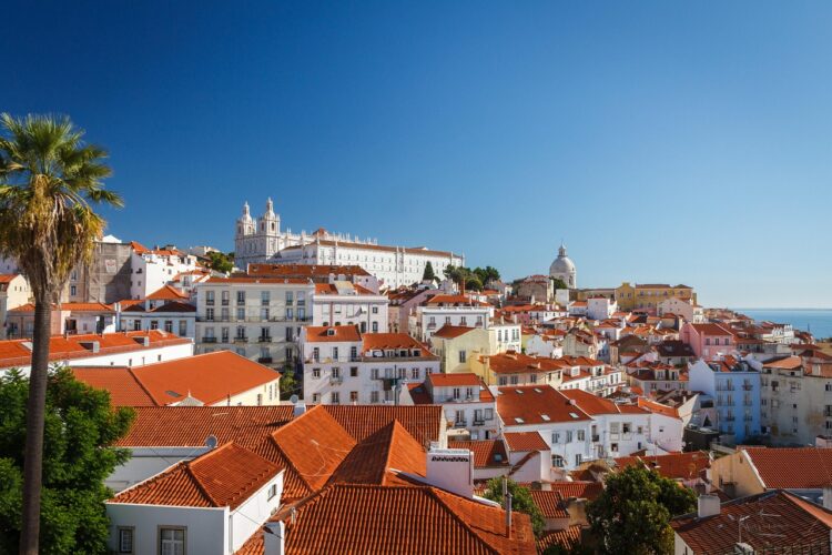 Portugal-Language-Scholarship - a wide view of Portuguese city