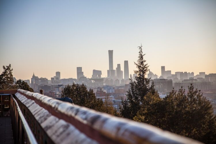 china-Language-study chinese city skyline